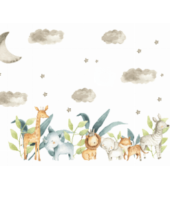 Wandsticker Animals Safari