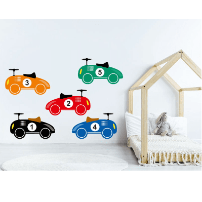 Wandsticker Cars