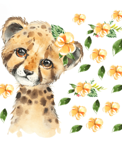Wandsticker Gepard