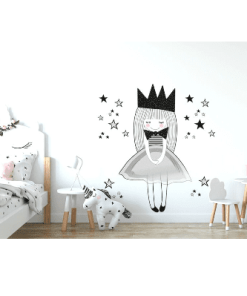 Wandsticker Princess