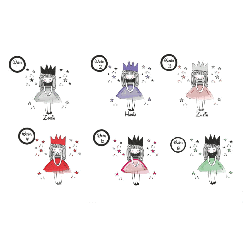 Wandsticker Princess – Bild 3