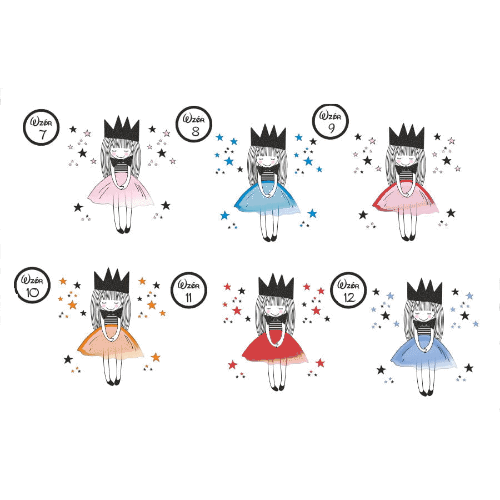 Wandsticker Princess – Bild 4