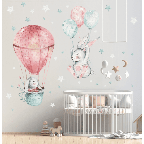 Wandsticker Rabbit – Bild 3