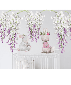 Wandsticker Wisteria