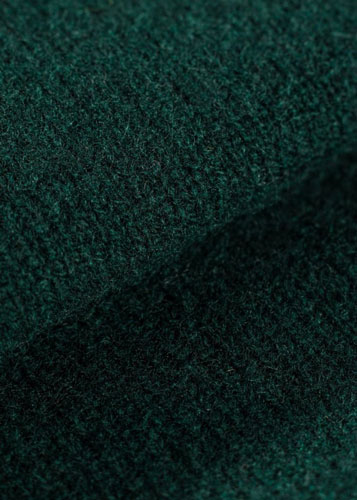 Alan Paine Lamswol Pullover V-hals, Updated Fit – Tartan Green – Bild 3