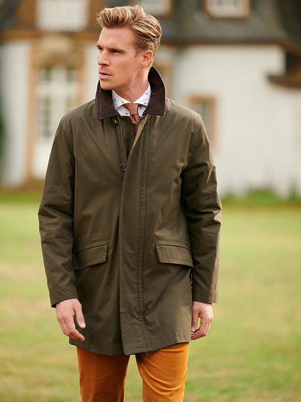 Kurzmantel ”Finrock” in oliv