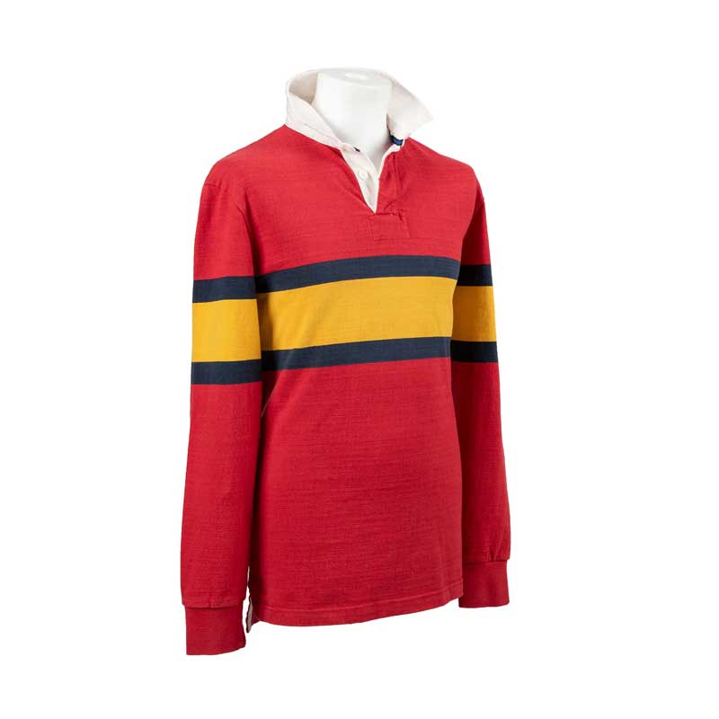 Outdoor Heritage Rugby Shirt Red – Bild 3
