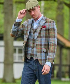 Harris Tweed Sakko im Highland Check