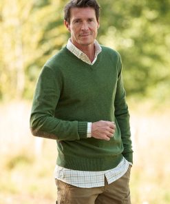 Merino-Pullover “Jack“ In Dill