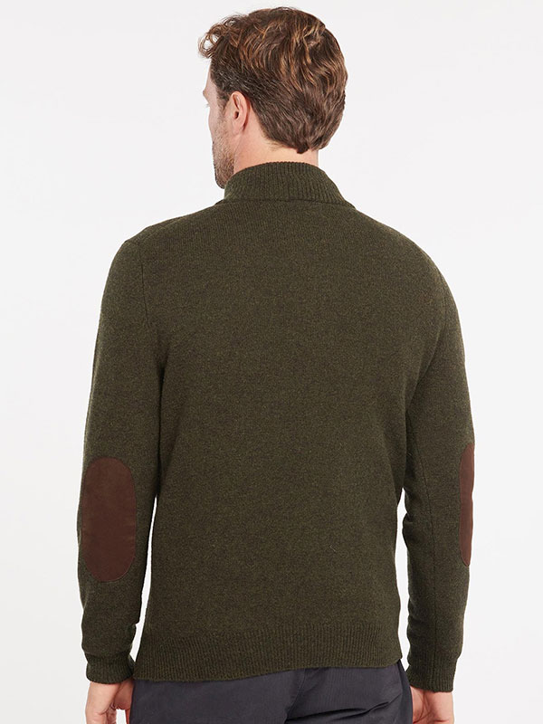 Barbour Woll Pullover Olive – Bild 3