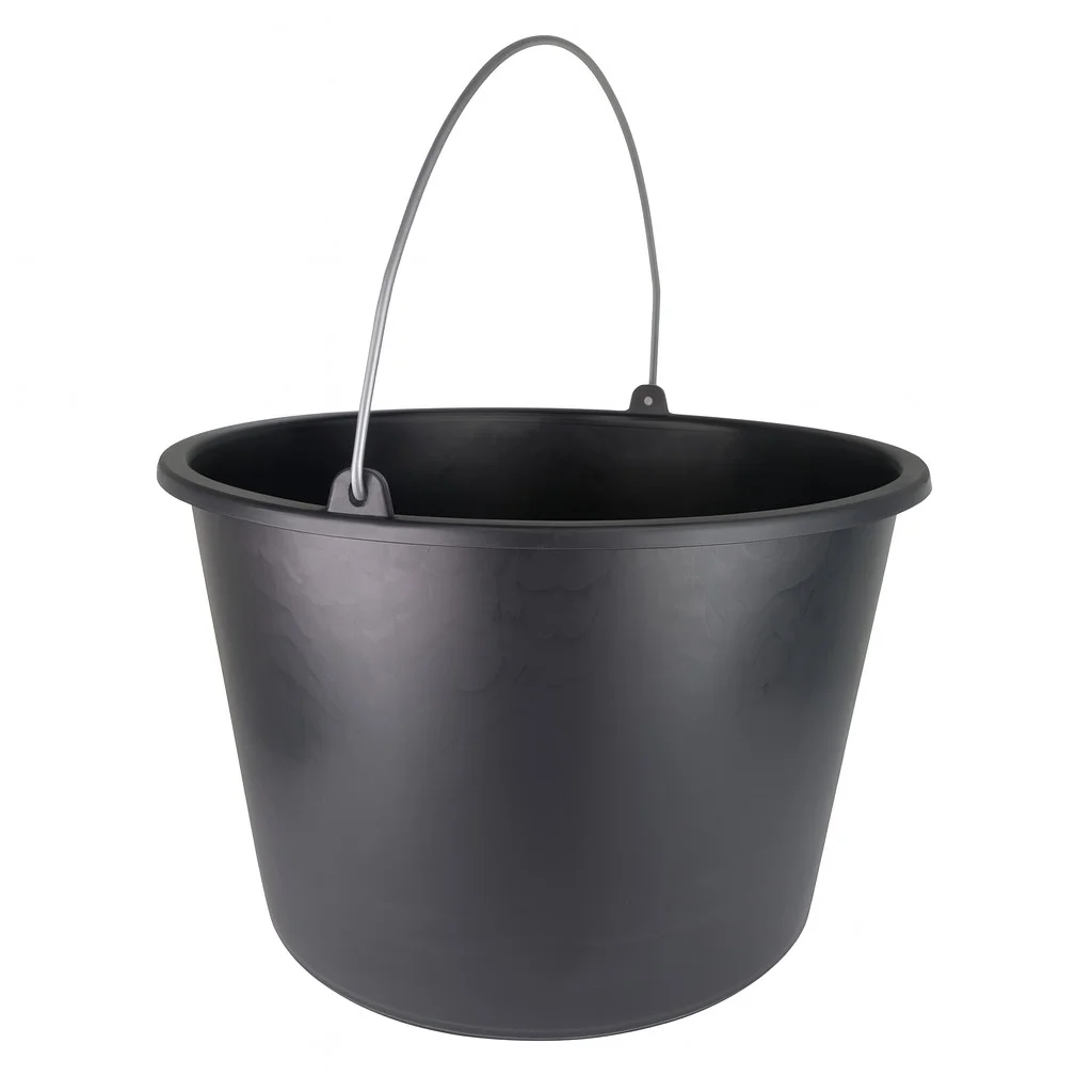 Baueimer 16 Liter mit Skala Wassereimer Mörteleimer Kübel für Haushalt, Garten & Baustelle