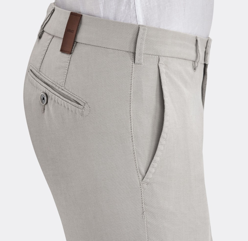 MMX Microstructuur Super Stretch Chino – Bild 2