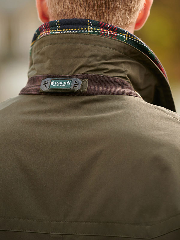 Kurzmantel ”Finrock” in oliv – Bild 4