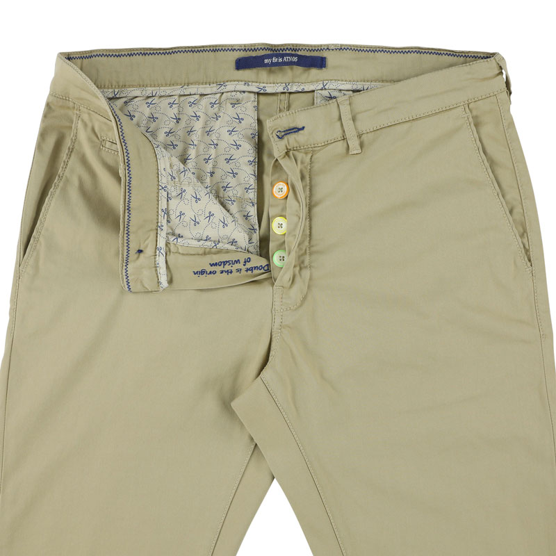 Noterman Chino in Beige – Bild 4