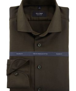 Signature  Businesshemd, Tailored Fit, Signature Kent, Oliv Artikelnummer