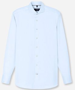 Olymp Tailored Fit, Signature Cutaway, Hellblau