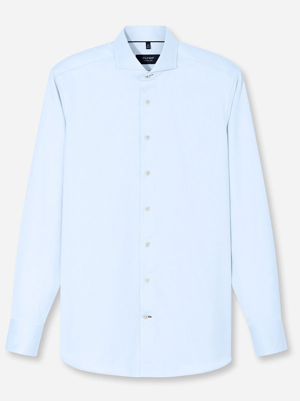 Olymp Tailored Fit, Signature Cutaway, Hellblau – Bild 2