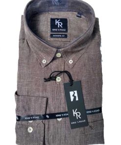 Shirt King’s Road, Bruin Linnen