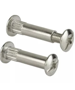 Verbindungsschraube & Schrankverbinder mit Hülse – Set M4/M6 (30–40 mm)