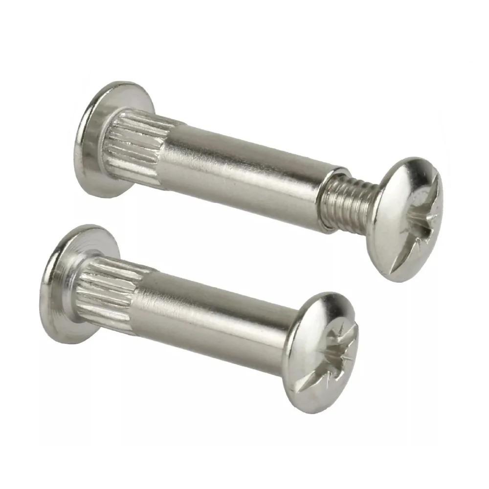 Verbindungsschraube & Schrankverbinder mit Hülse – Set M4/M6 (30–40 mm)