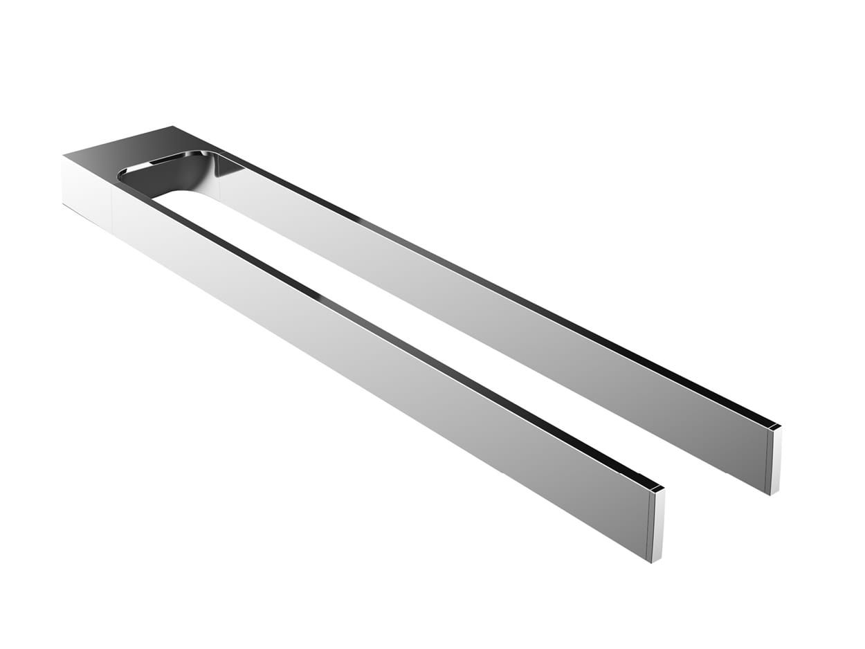 emco Art Handtuchhalter zweiarmig 43,4cm starr Chrom