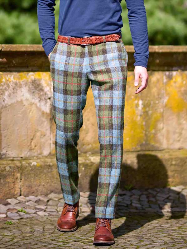 Harris Tweed Hose “Mr. Miller “ Im Highland Check