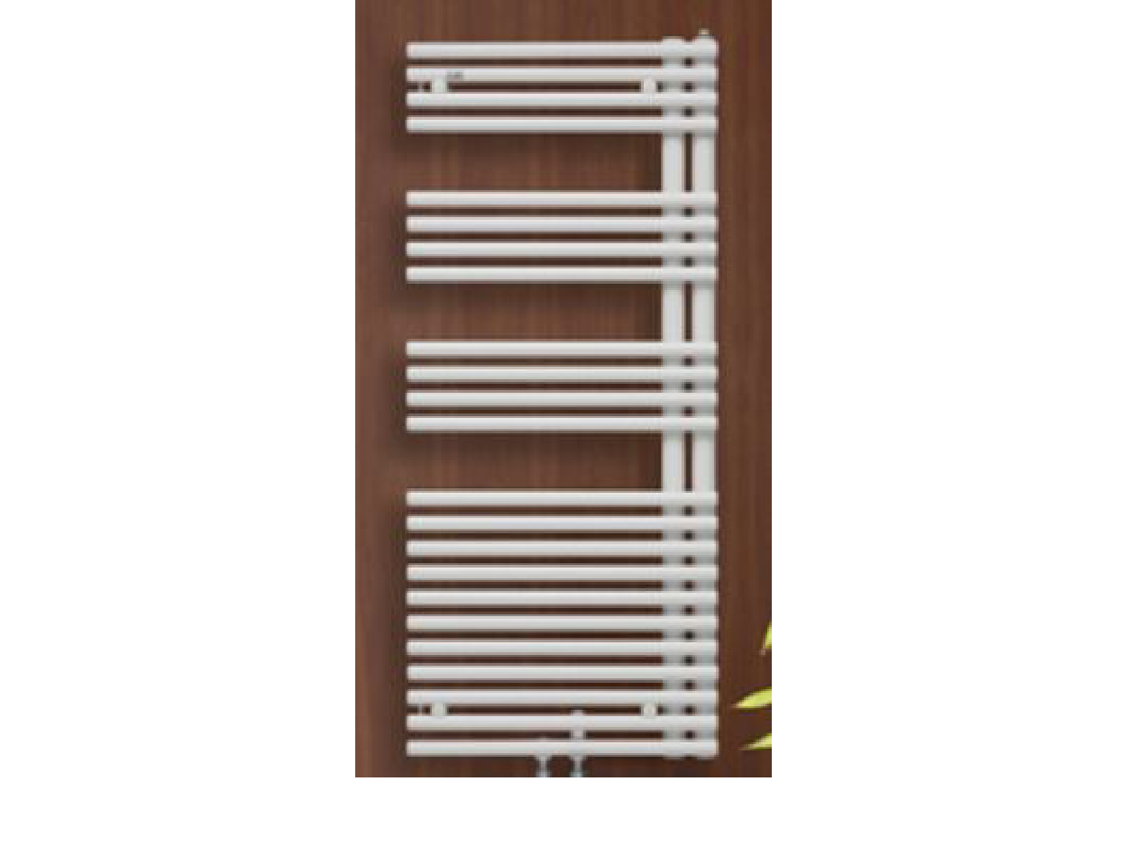 Zehnder FORMA Handtuchwärmer elektrische Ausführung rechts 59,6 x 144,1 cm weiss – Bild 2