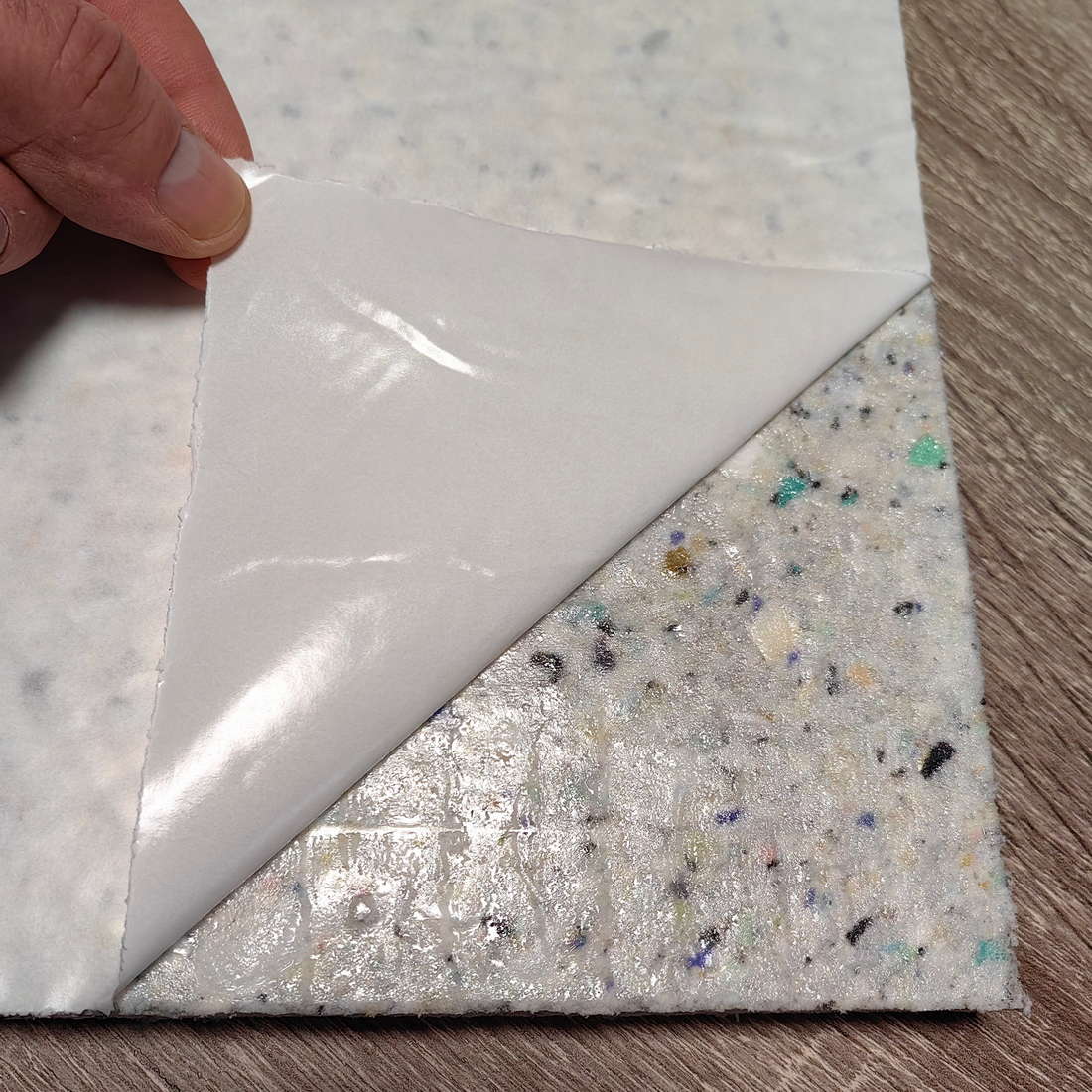 Elitexa Schalldämmplatte aus extra dichtem Schwamm 200kg/m3. 100x50x2-4cm – Bild 5