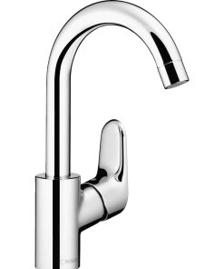 Hansgrohe ECOS Waschtischarmatur chrom mit Ablaufgarnitur