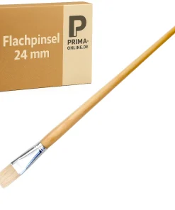 Flachpinsel 24 mm – Präzision für Kanten & Details (1 Stück | 24mm)