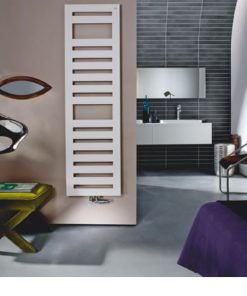 Zehnder Metropolitan Spa Badheizkörper für Warmwasserbetrieb Mittelanschluss weiss