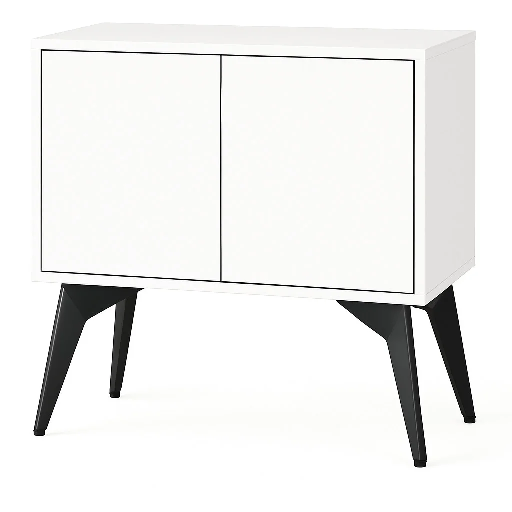 Hochbelastbar Möbelfüße schwarz matt aus Metall für Sofa Schrank H: 19 cm 1 Stück oder 4er-Set – Bild 3