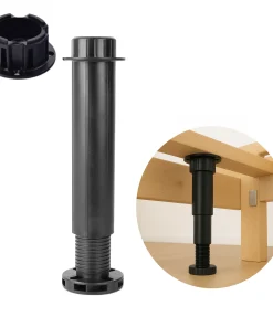 Bettfuß verstellbar 150–250 mm – Stützfuß mit Montagekopf