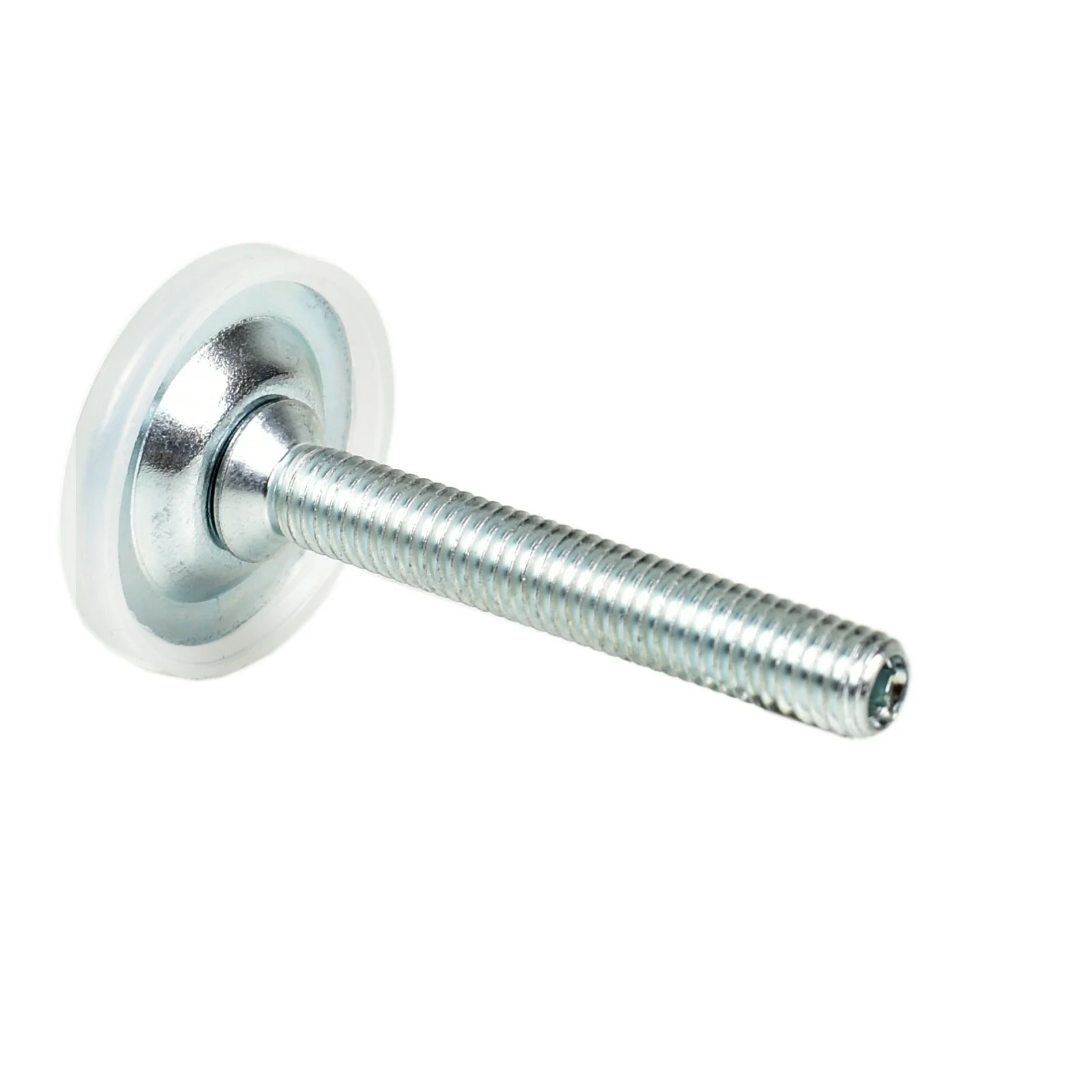 4x Stellfüße M8 höhenverstellbar M8x40 / M8x60 – SW4, Ø33 mm – Bild 3