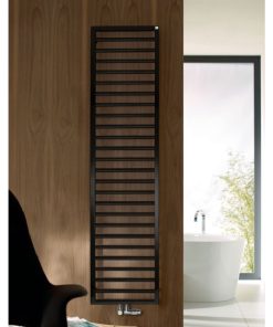 Zehnder Subway Badheizkörper für Warmwasserbetrieb schwarz