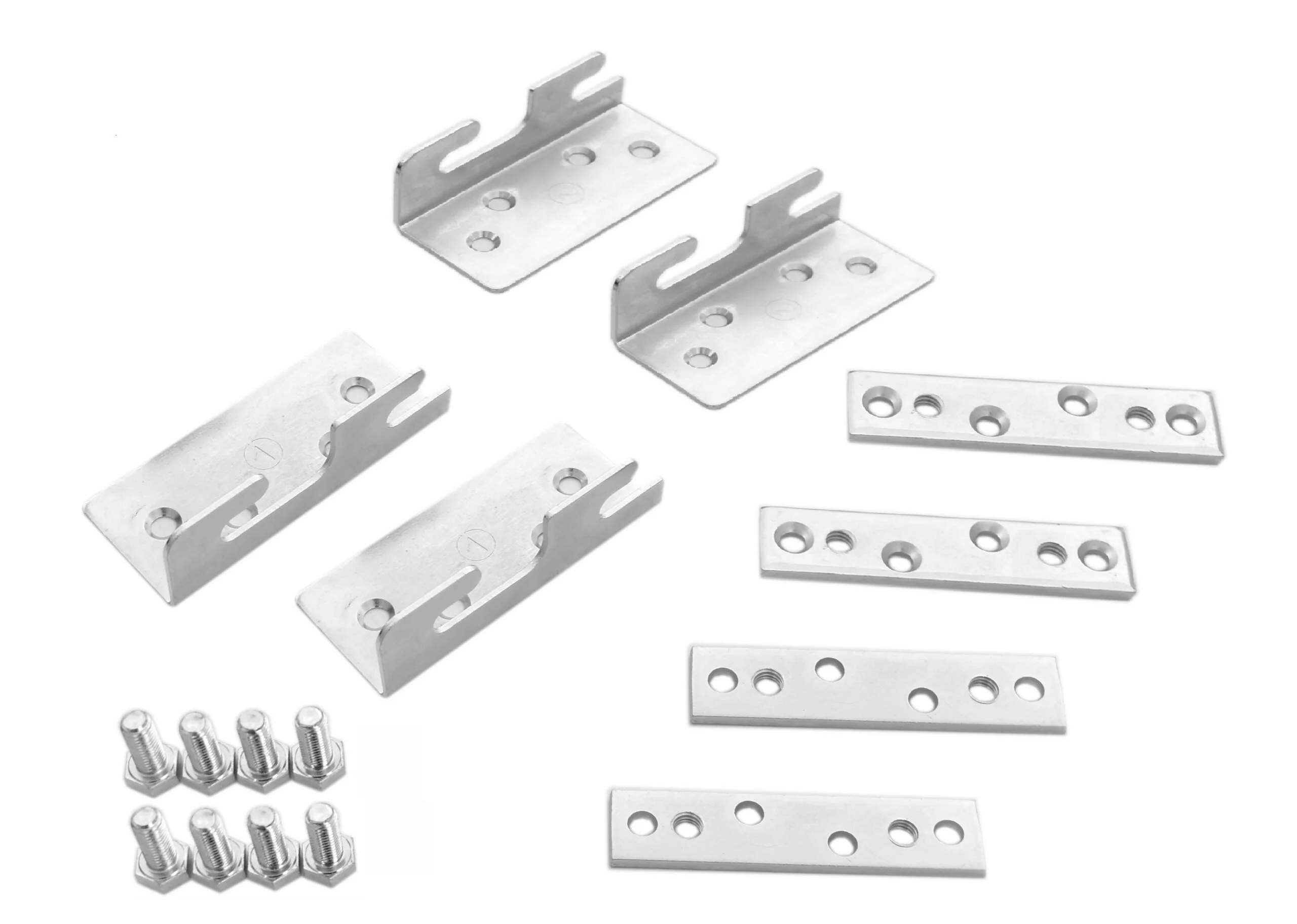 bettverbinder metallverbinder haken 4er Set, Bettbeschläge mit Haken für Bettgestell – Bild 6