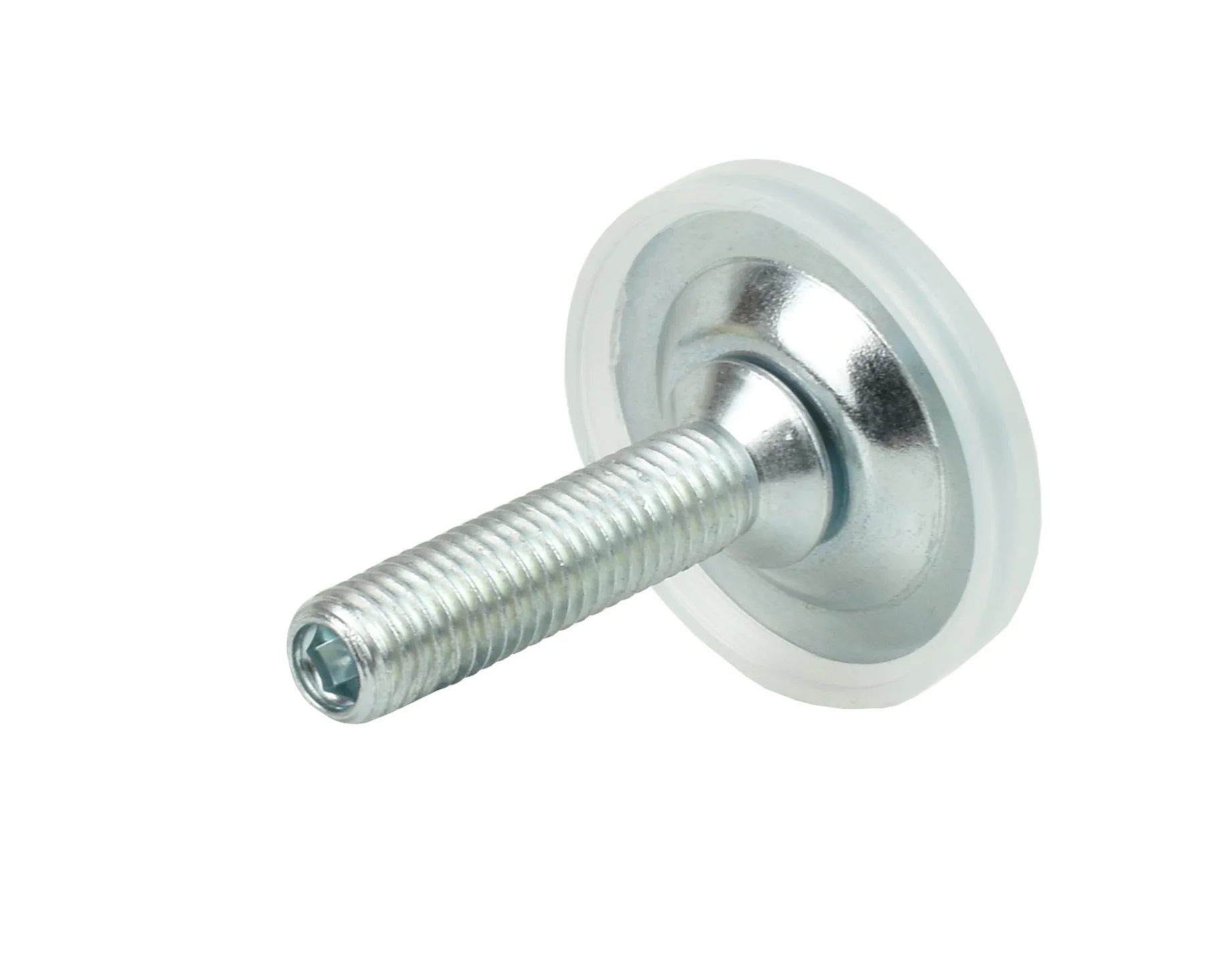 4x Stellfüße M8 höhenverstellbar M8x40 / M8x60 – SW4, Ø33 mm – Bild 8