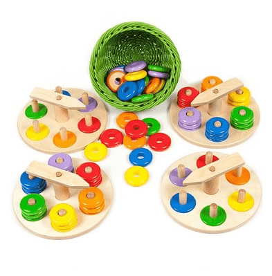 Zeiger-Steckspiel-Set – Bild 2