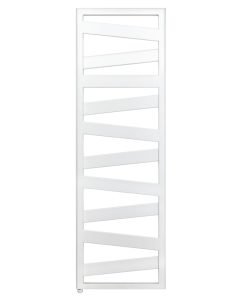 Zehnder Ribbon Handtuchwärmer elektrisch 166,1 x 60 cm weiss mit Heizstab IHE