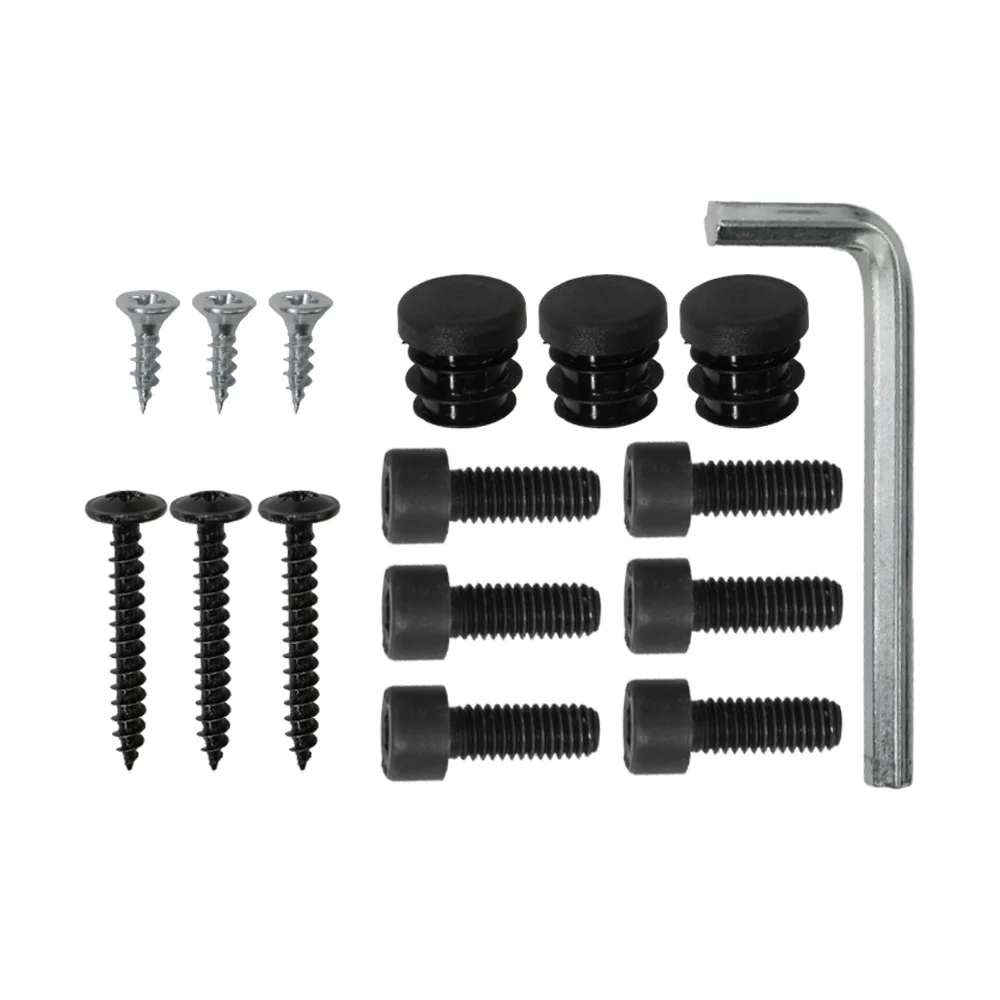 Rundes Tischgestell Ø60/70 cm Schwarz/Weiß ohne Tischplatte – Bild 5